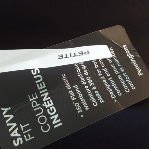 $40 Penningtons 22P Savvy Fit Straight Leg Black Trousers - Picture 3 of 9